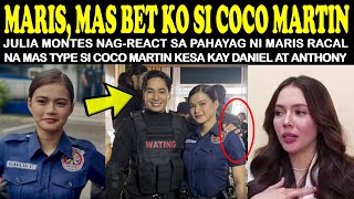 Umamin Maris Racal Type Si Coco Martin Kesa Kay Daniel At Anthony Jennings, Julia Montes Nag-React