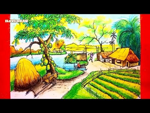Vẽ Tranh Phong Cảnh - Cách Vẽ Tranh Phong Cảnh - Hướng Dẫn Vẽ Tranh Phong Cảnh