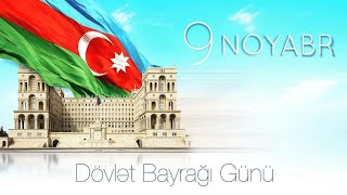 9 Noyabr - Bayraq Gunune Hesr Edilmis Tedbir Çardaxli Kend Mektebinin 3B Sinif Sagirdleri