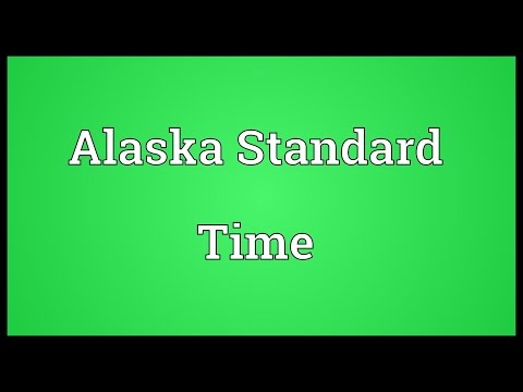 Header of Alaska Standard Time