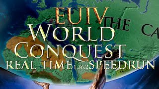 Eu4 World Conquest Speedrun In 9.5 Hours Wcommentary, Glitchless, 1.36.2