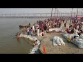 "KUMBH MELA 2019" - People taking bath in Ganges - Prayagraj Ardh Kumbh Mela in 4k ultra Hd