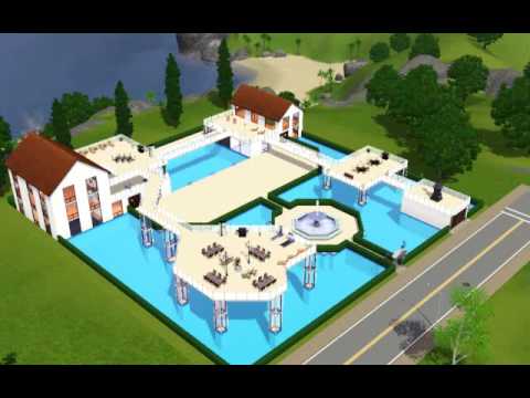 Simsmodern House on The Sims 3 Modern Pool Housemy First House Very Proud Of It Leave A