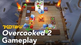 Overcooked 2 Nintendo Switch Gameplay, E3 2018 Overcooked 2 Nintendo Switch Gameplay, E3 2018