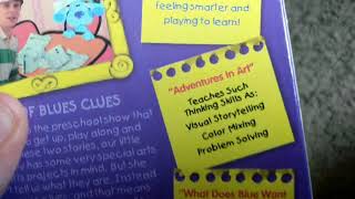 Blues Clues Arts And Crafts Vhs Review