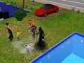 Sim Dies while Another Gives Birth, Sim Pees Pants