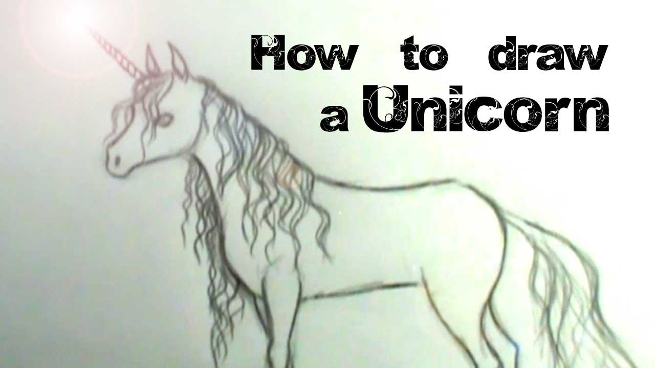 how do you draw a unicorn