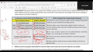 2023 Aralik 4. Ders 4857 Sayili İş Kanunu