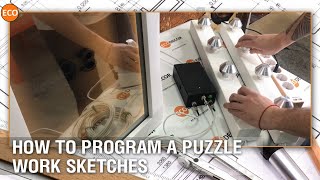 Work sketches - How to program a puzzle