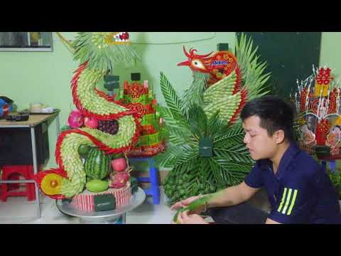 DẠY LÀM RỒNG PHƯỢNG ĂN HỎI | #8: HƯỚNG DẪN CẮM HOA RỒNG PHƯỢNG