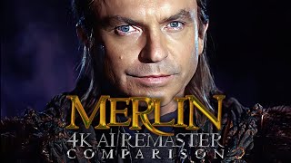 Merlin (1998) - 4K AI Remaster Comparison