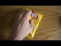 Nearly empty bag of lays