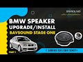 BMW 1 Series Speaker Upgrade 1:2 BSW Stage I E82:88 '07+