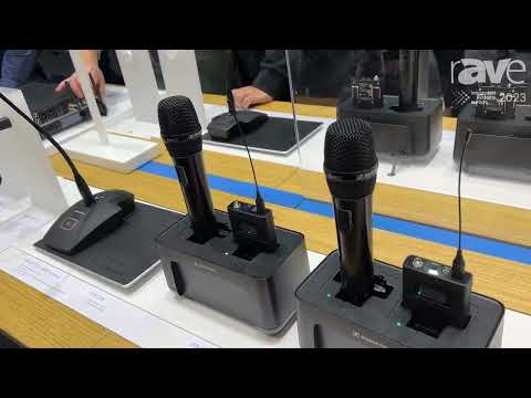 ISE 2023: Sennheiser Features the High-Quality EW-DX Digital Wireless Microphone System