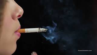 Irina Closeup Smoking