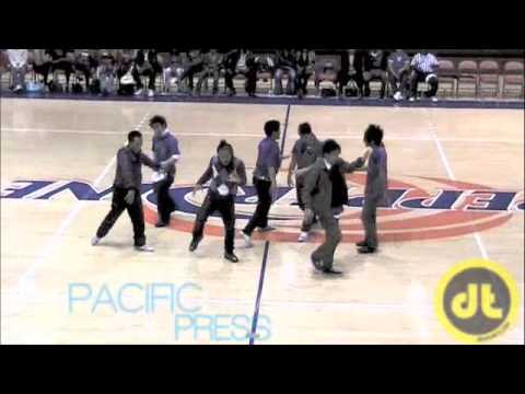 Quest Crew Performs at the She Cares Celebrity Basketball Game