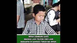Irfan Cemburu Masiah Lagi Telfon Cowok Lain Vlog Irfan Lontong