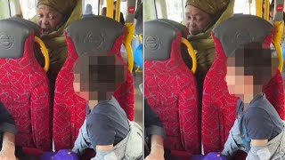 Nigerian Aunty Silences Crying Boy On London Bus