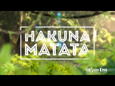 Hakuna Matata - Disney&#039;s THE LION KING (Official Lyric Video)