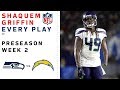 Every Shaquem Griffin Tackle vs. Chargers