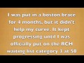 Meaghan's Scoliosis Surgery 2013