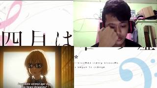 Shigatsu Wa Kimi No uso Ep 22 END (Kaori's letter) reaction