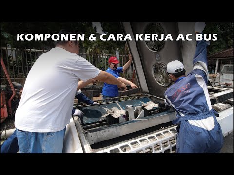 Melongok Cara Kerja AC Bus