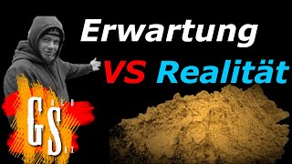 Wie viel GOLD in 500 Kg SAND - Goldwaschen in Deutschland