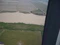 flying over guadalquivir river, in seville spain on a Tecnam P2002 Sierra
