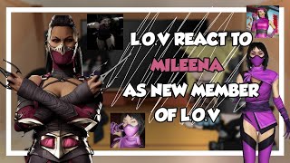 L.o.v React To Mileena As New Member Of L.o.v 11