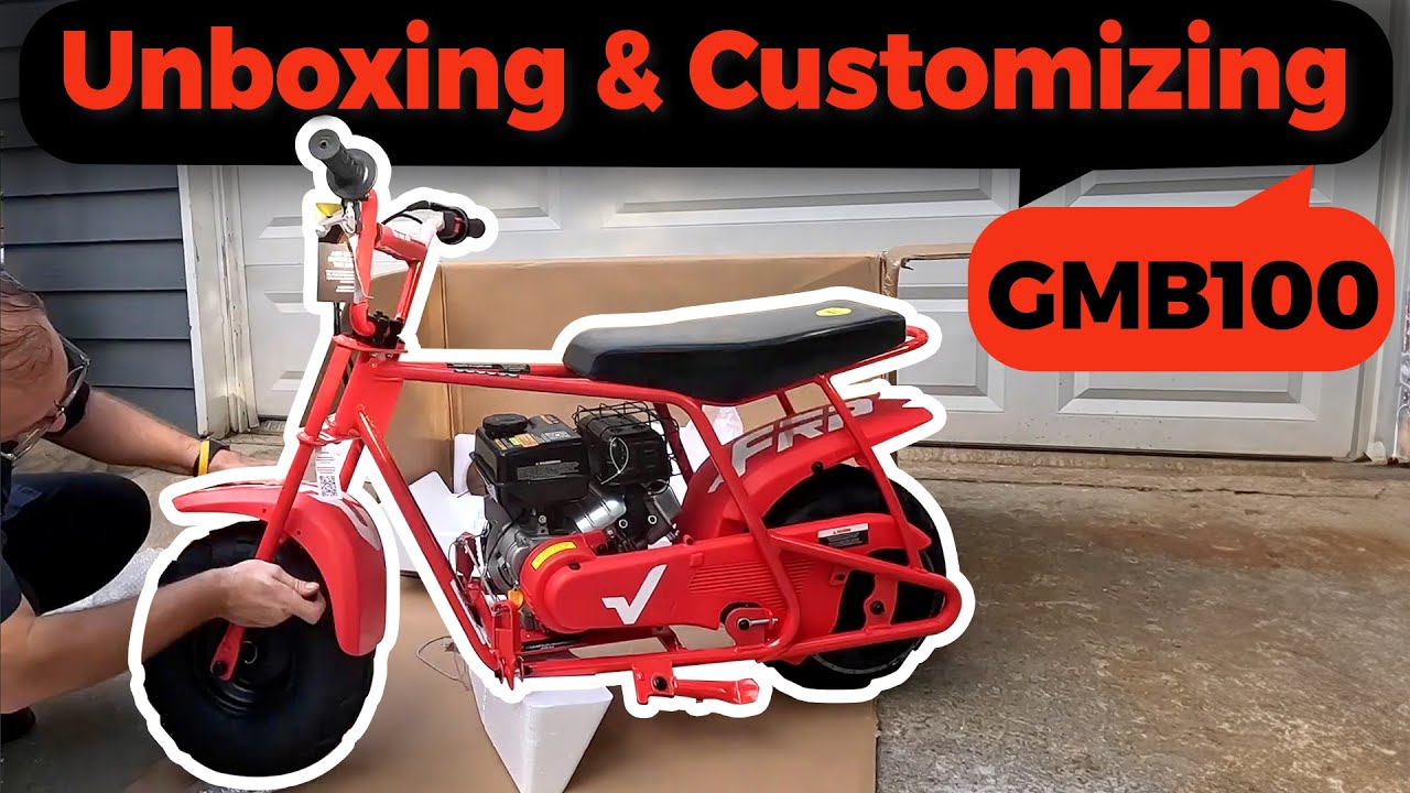 Unboxing & Customizing the FRP GMB100 Mini Bike for Unboxing & Customizing the FRP GMB100 Mini Bike for