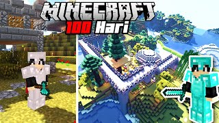 100 Hari Minecraft Tapi Versi ALPHA, BETA Dan Sampai Update TERBARU (FULL MOVIE)