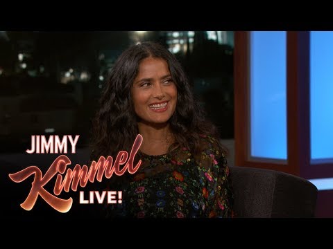 Salma Hayek Pinault Got Peed on by a Monkey