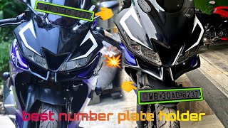 Best Front Number Plate Holder For R15 V3