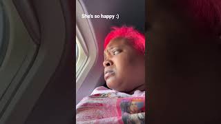 Lovely Peaches Gets On A Plane For Thr First Time