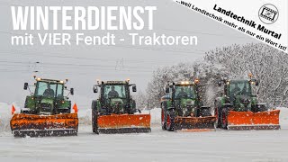 Winterdienst Mit Vier Fendt - Traktoren Landtechnik Murtal