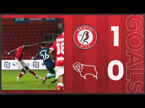 Famara Diédhiou&39;s winning goal! | Bristol City 10 Derby County