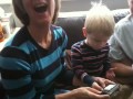 Gram and Gramps playing with Audrey and Owen