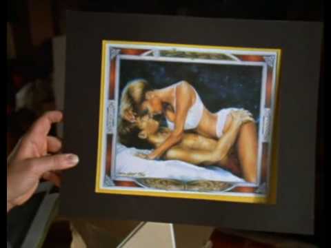 Brent Spiner discusses erotic painting of him and Denise Crosby