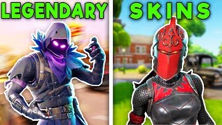 TOP 5 LEGENDARY SKINS OF ALL TIME! (Fortnite Battle Royale)
