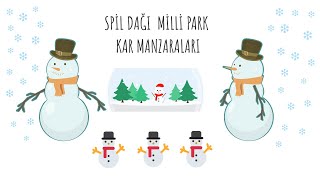 SPİL DAĞI ETEKLERİ/MİLLİ PARK/KAR MANZARALARI !!! (Snow view)