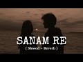 Sanam Re - ( Slowed + Reverb ) | Arijit Singh