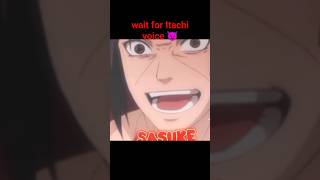 wait for end ||ITACHI COLDEST VOICE 🥶😈||#shorts #itachi #naruto #shortsfeed #vir