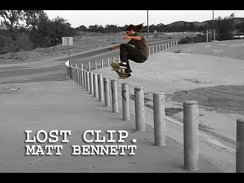 Matt Bennett Skateboarding Lost Clip #12