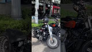 H-D Fat Boy 114 Startup - Hung Harley Davidson Saigon