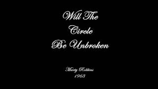 Watch Marty Robbins Will The Circle Be Unbroken video