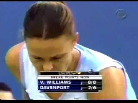 ビーナス（ヴィーナス） ウィリアムズ vs Lindsay ダベンポート 2004 全米オープン