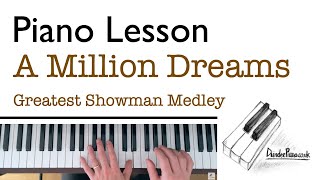 A Million Dreams The Greatest Showman Piano Medley A Million Dreams The Greatest Showman Piano Medley