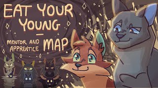 Complete Link In Description Eat Your Young Mentor Apprentice Warrior Cats Map Call