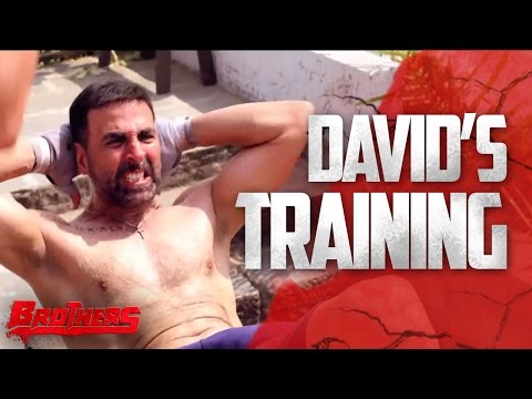 David’s Training | Brothers Behind The Scenes | Akshay Kumar